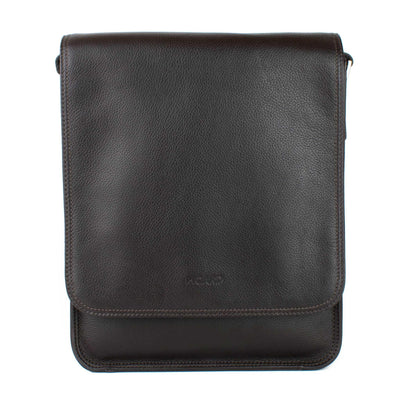Crossbody Pánská Hnědá Kožená Kabelka - Galija