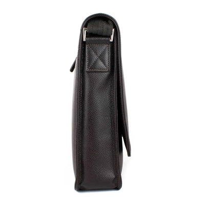 Crossbody Pánská Hnědá Kožená Kabelka - Galija