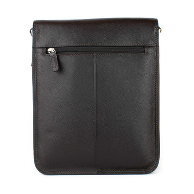 Crossbody Pánská Hnědá Kožená Kabelka - Galija