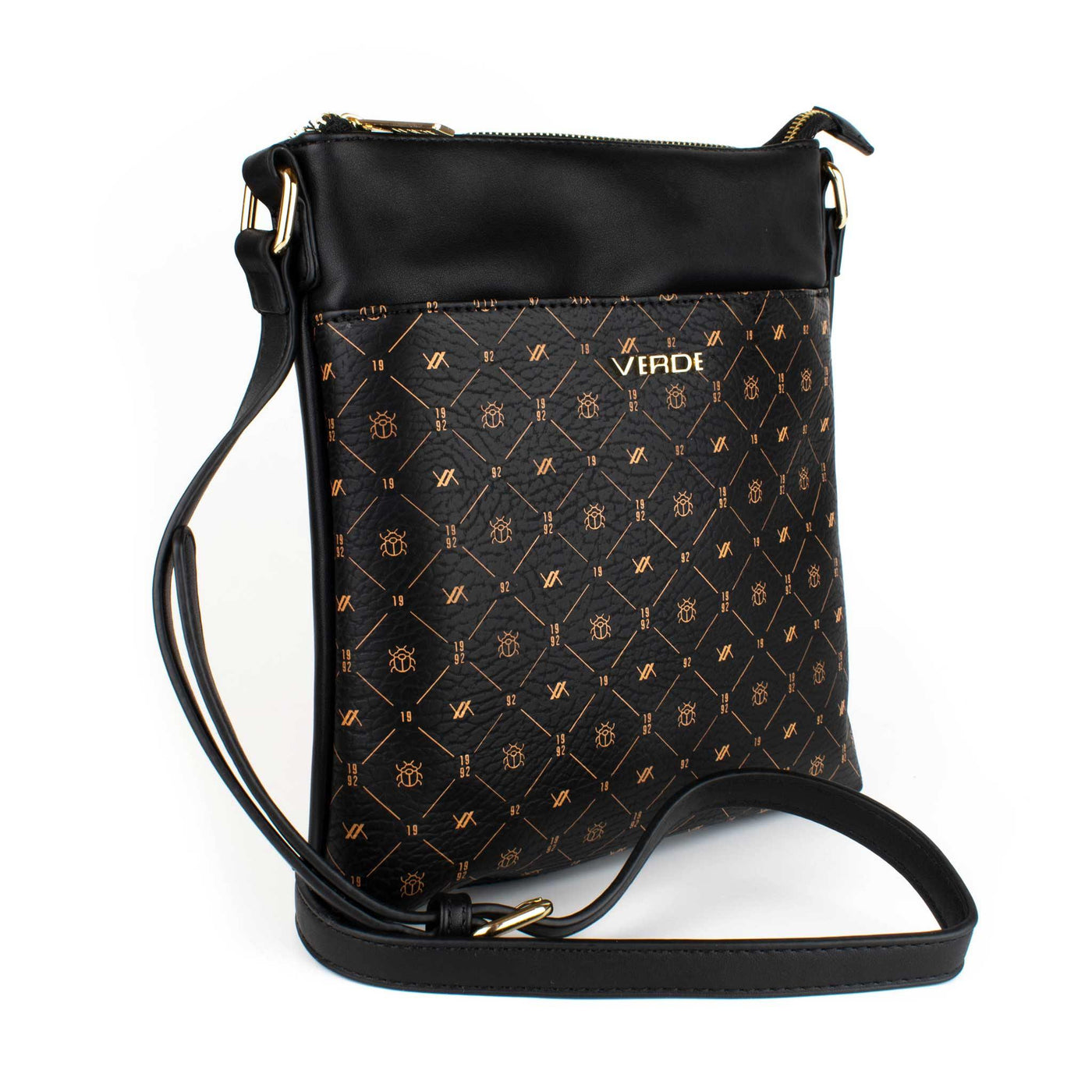 Tenká Dámská Crossbody Černá Kabelka - Galija