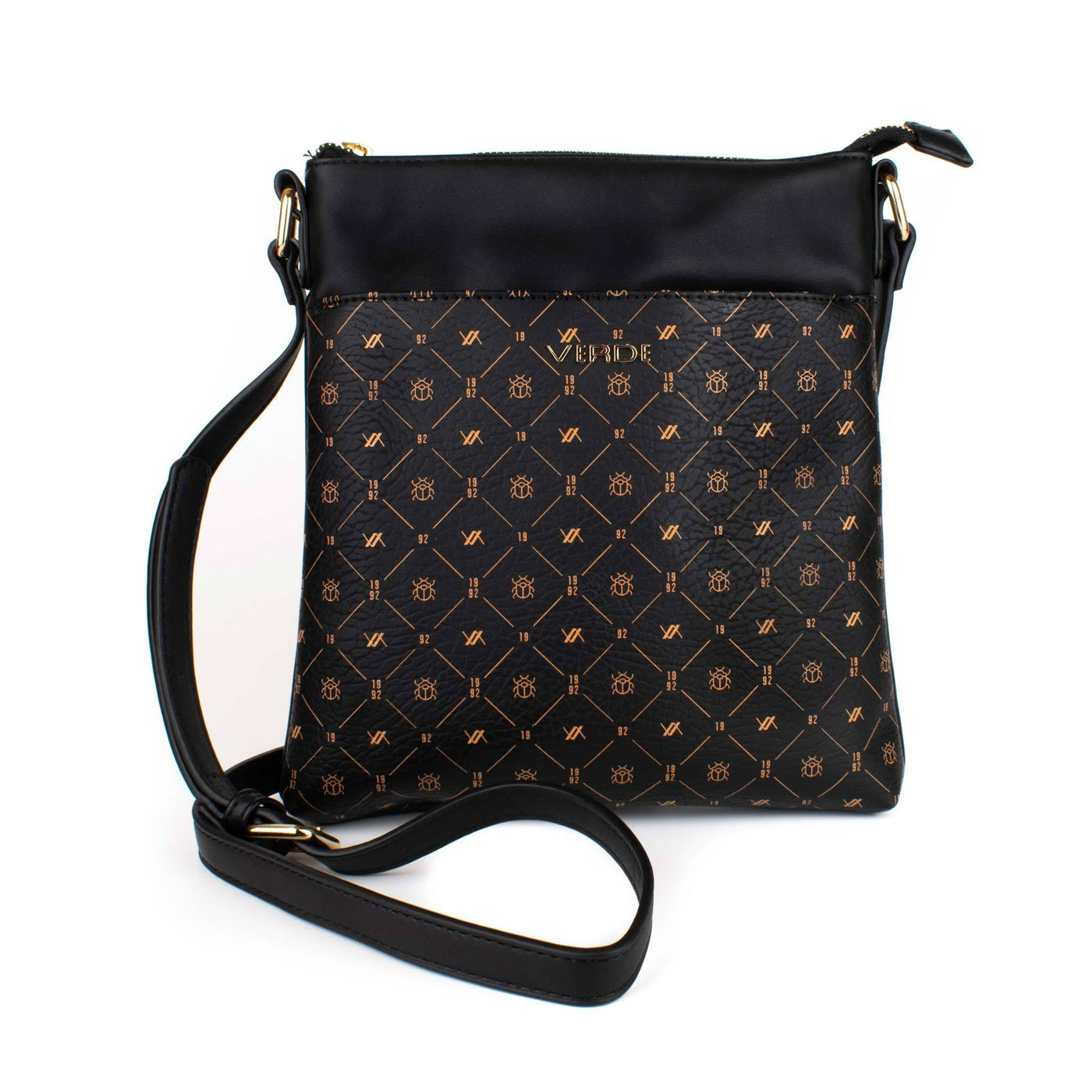 Tenká Dámská Crossbody Černá Kabelka - Galija