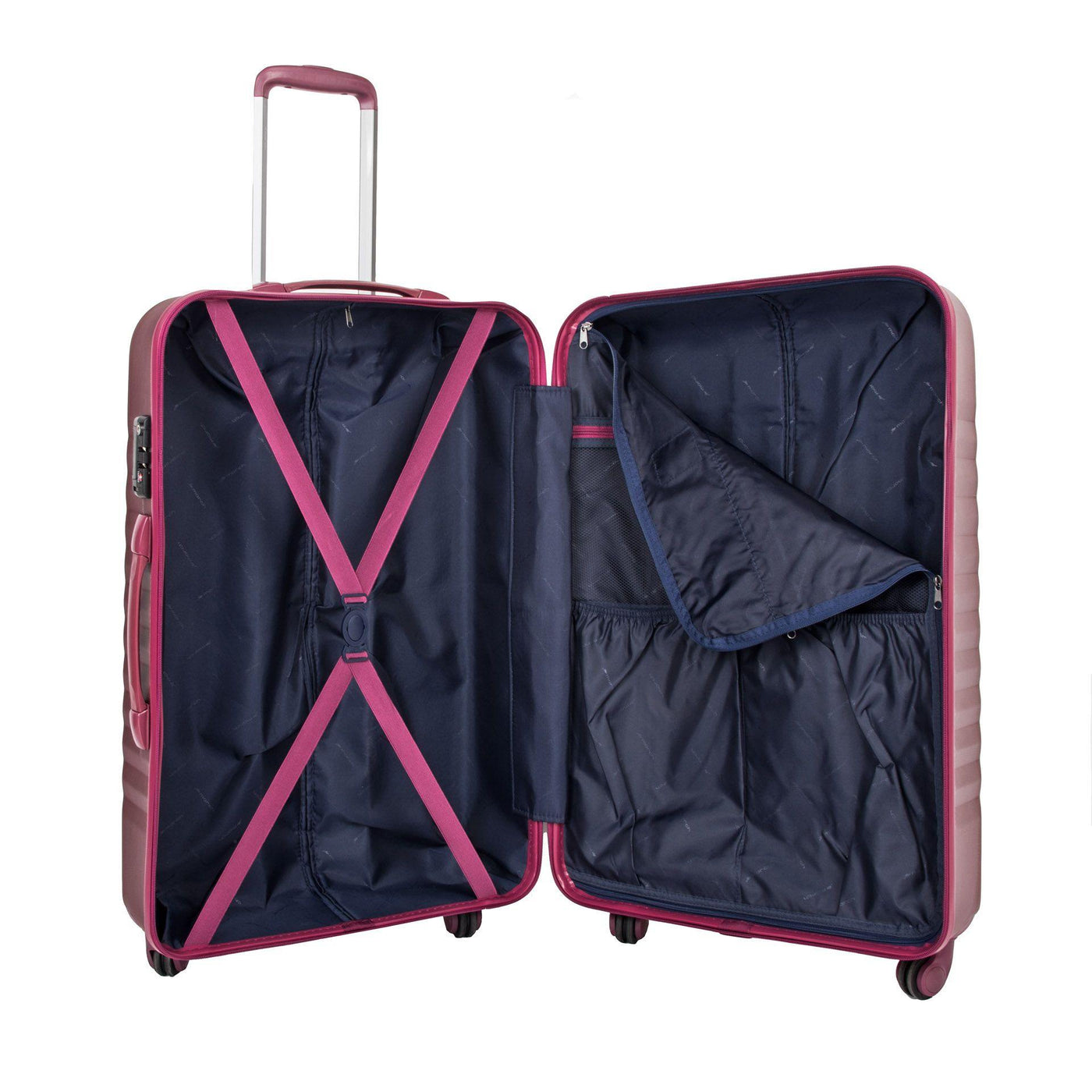 Set 3v1 Ribbon Burgundi L/M/S Kufry - Galija