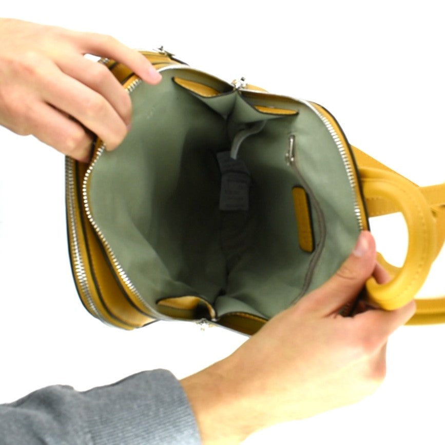 Dámský Menší Žlutý Batoh