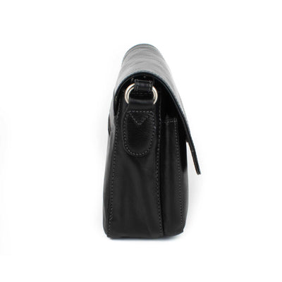 Černá malá crossbody kabelka - Galija